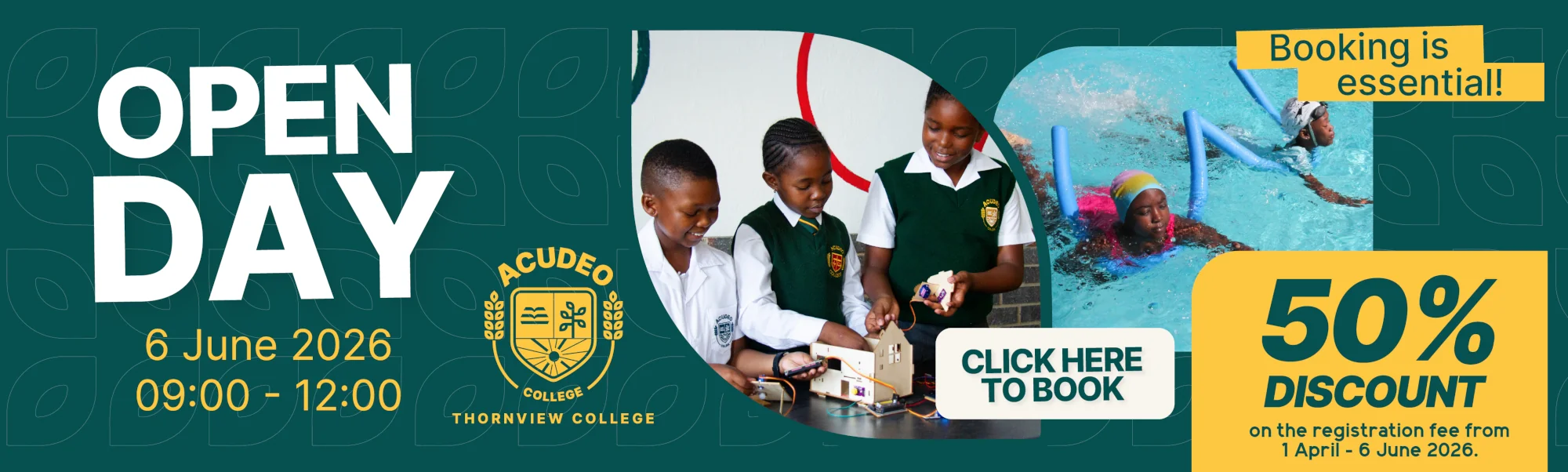 Thornview college open day registration booking