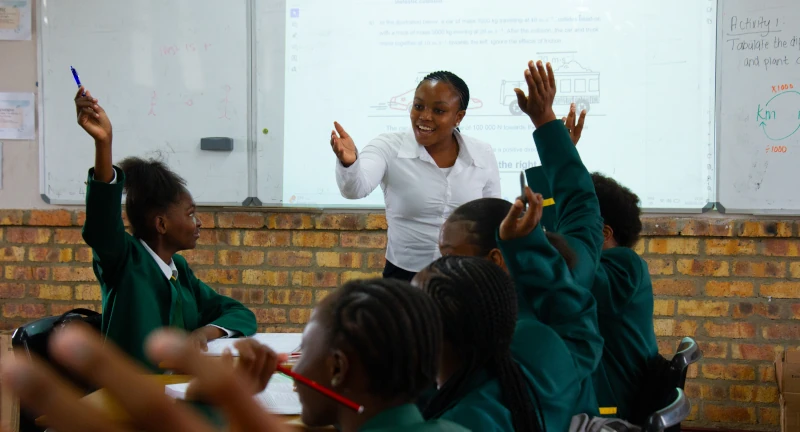 crystal park learners in classroom