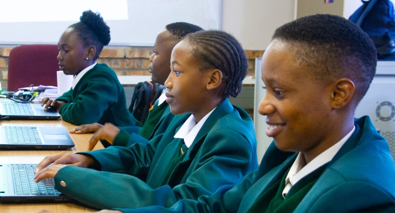 crystal park learners in computer lab